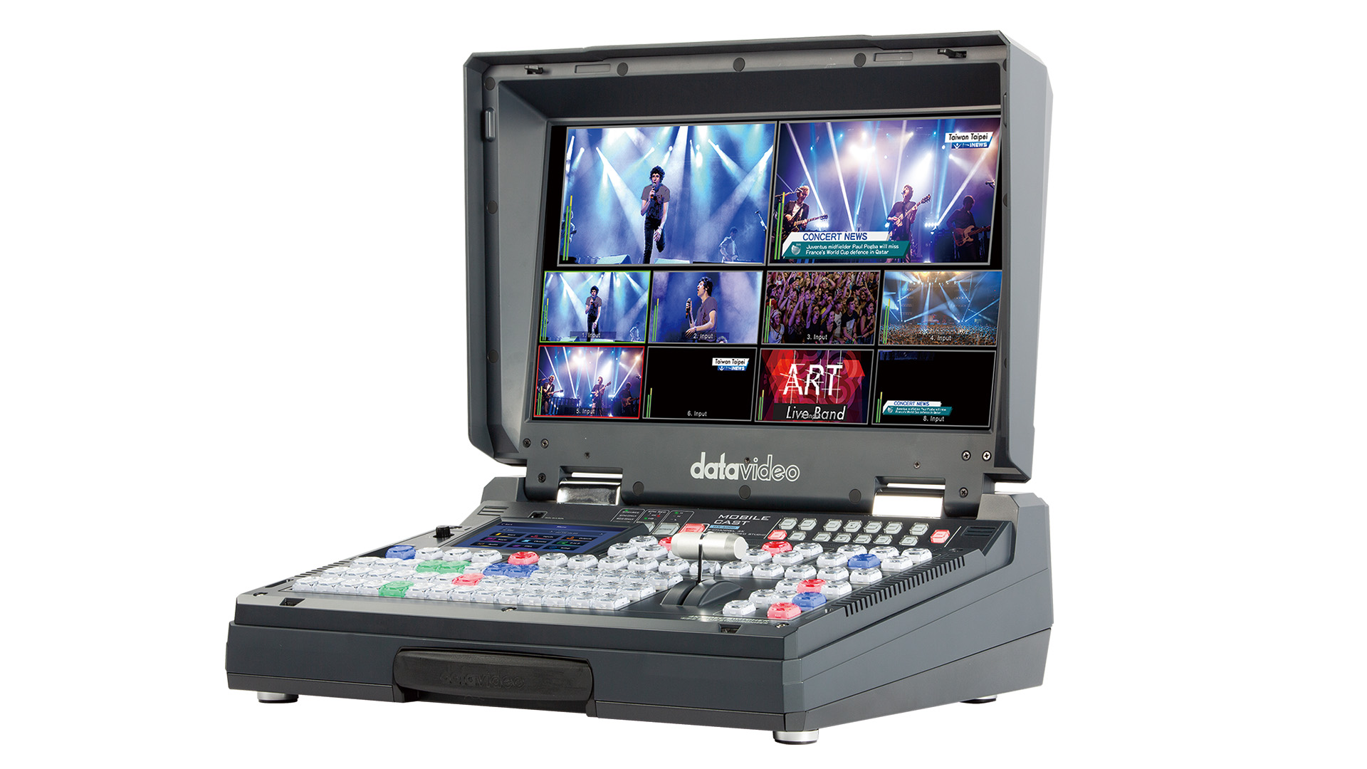 4K 8-Channel Portable Video Streaming Studio