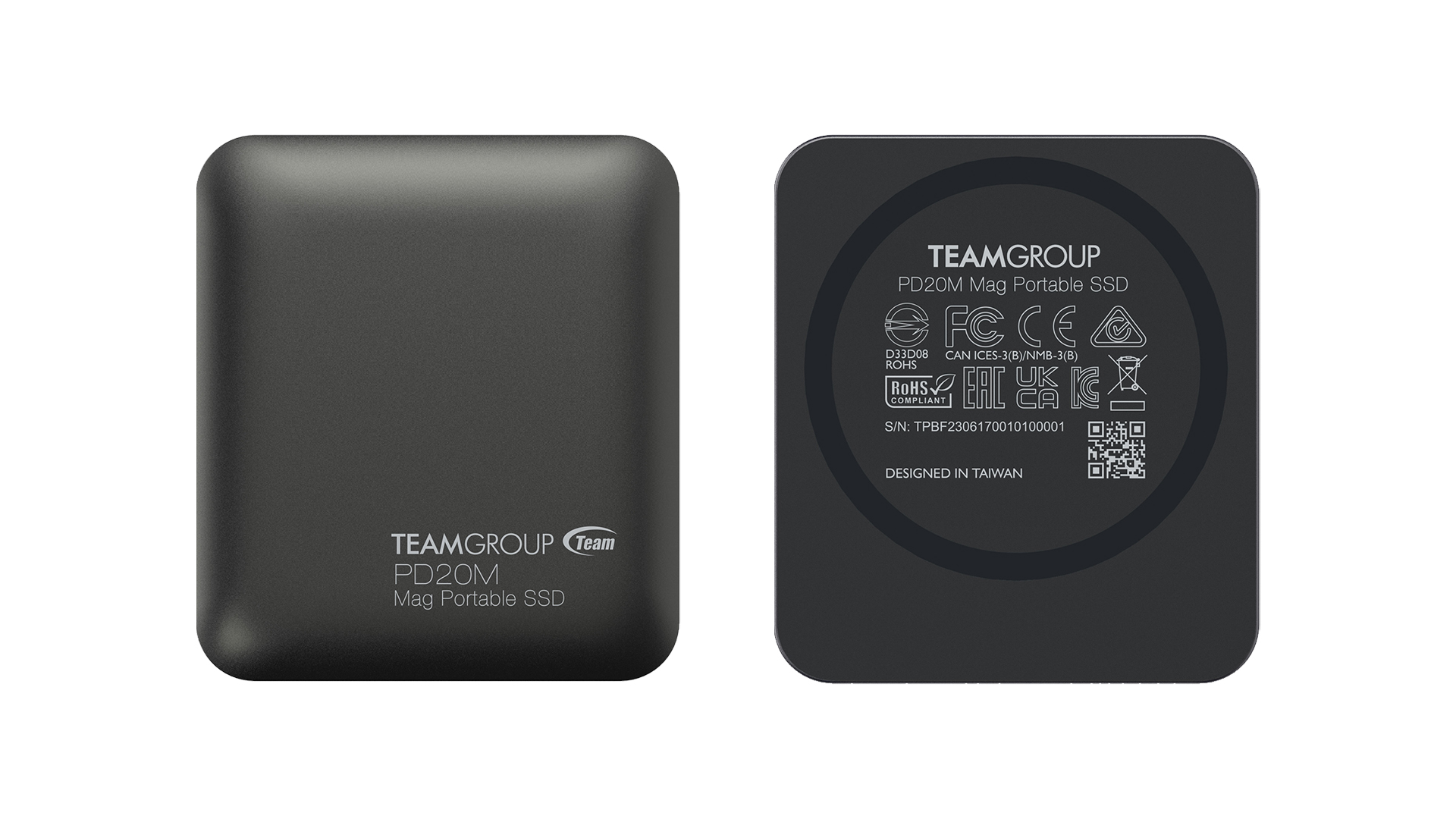 TEAMGROUP PD20M 磁吸外接式固態硬碟