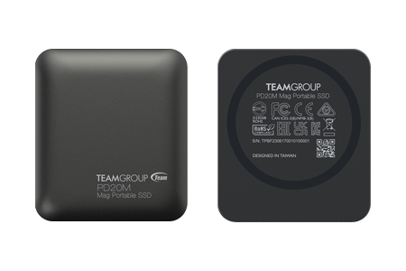 TEAMGROUP PD20M 磁吸外接式固態硬碟-十銓科技股份有限公司