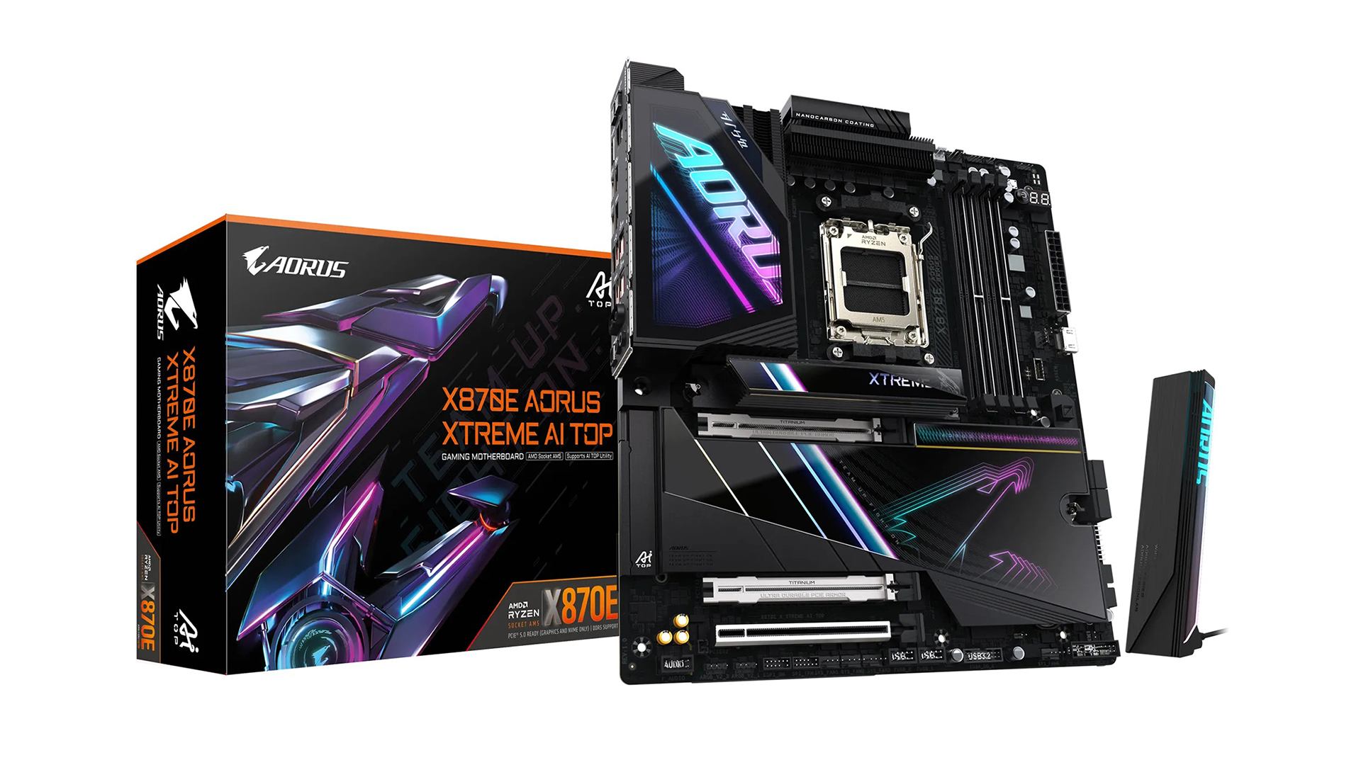X870E AORUS XTREME AI TOP主機板