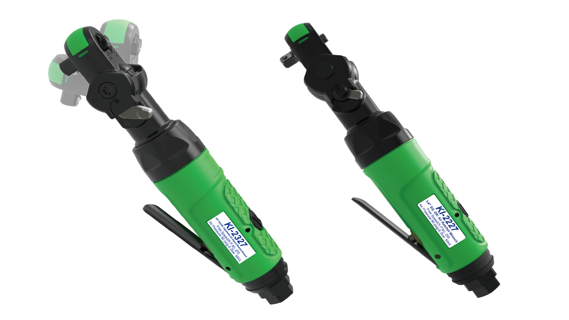 ADJUSTABLE SUPER DUTY AIR RATCHET WRENCH