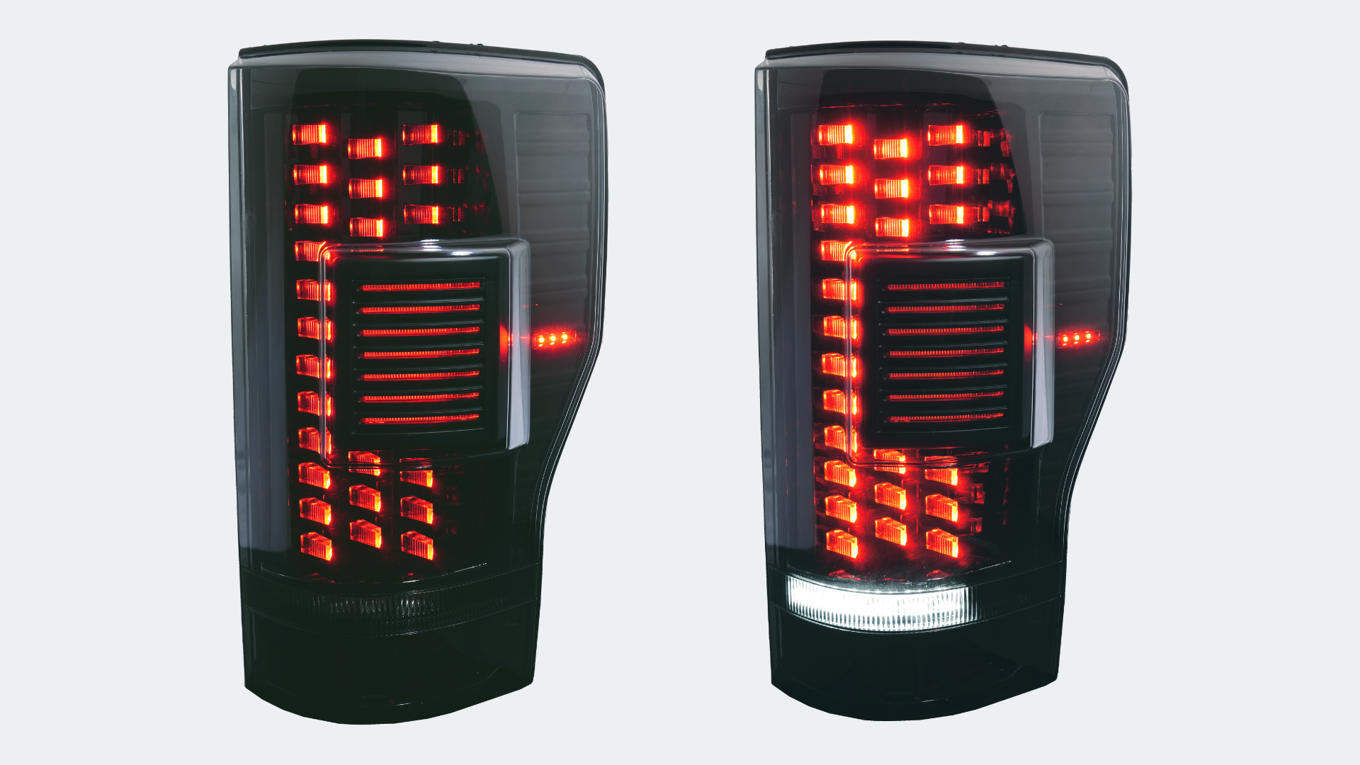 Luminous Array – Full LED Pixel-Style Taillights for F250